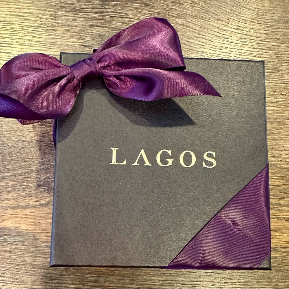 LAGOS Silver Beaded Bracelet with X Accents - Picture 10 of 13